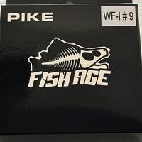 Fish Age Intermediate Clear Flyline Pike #9