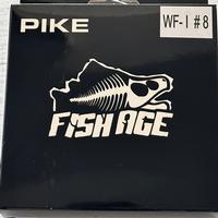 Fish Age Intermediate Clear Flyline Pike #8